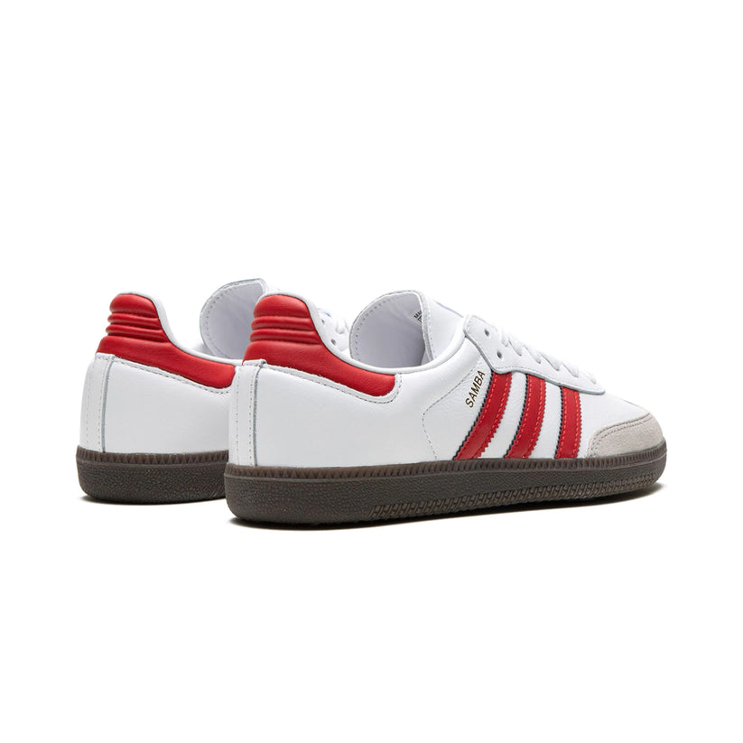ADIDAS SAMBA OG "White / Better Scarlet"