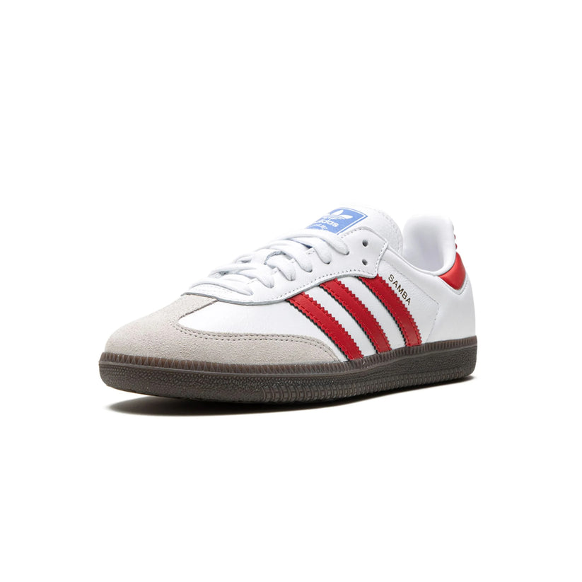 ADIDAS SAMBA OG "White / Better Scarlet"