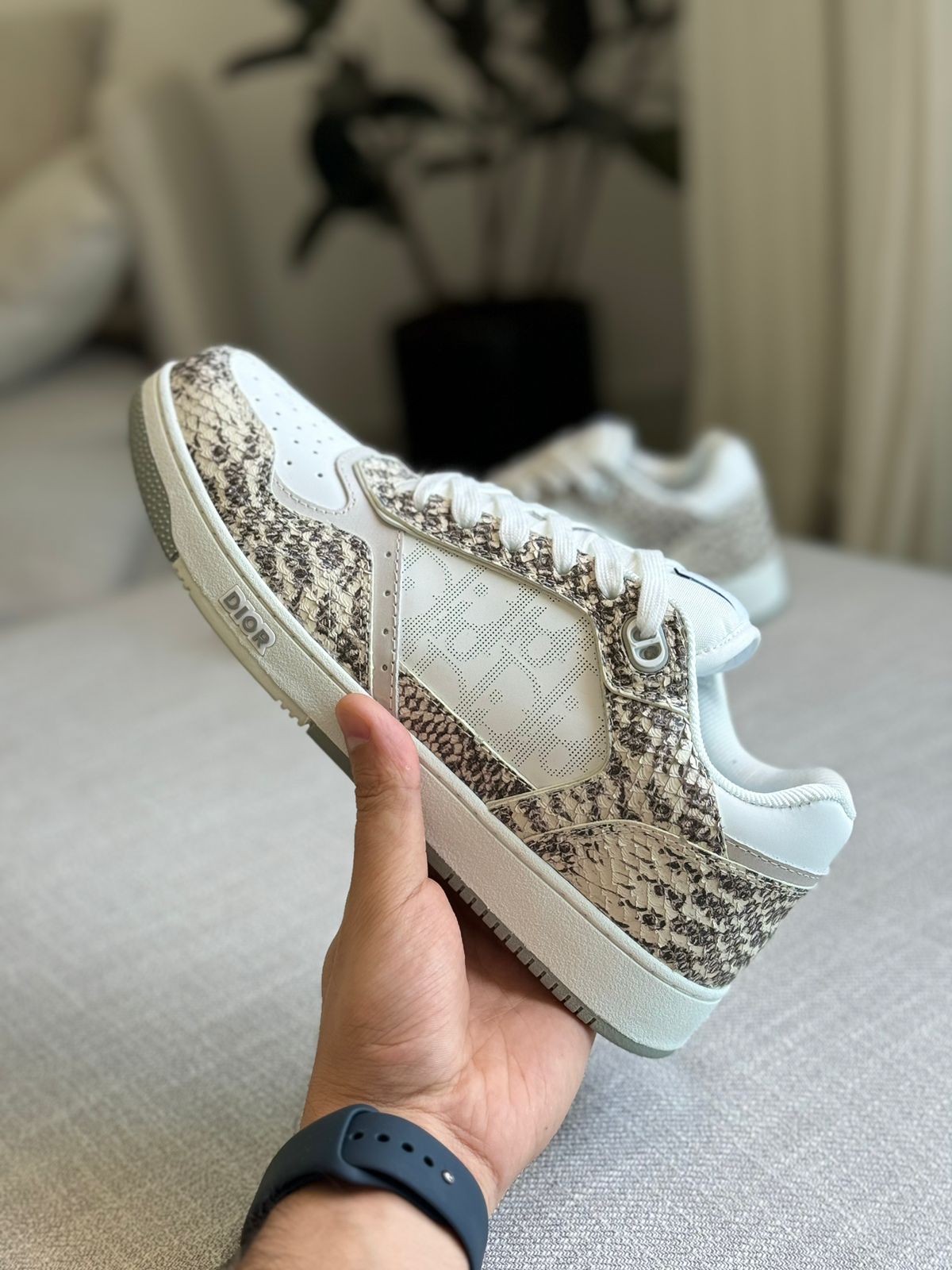 Dior B27 in Real Python Leather