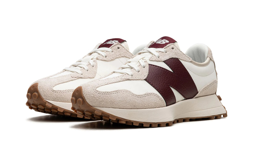 NEW BALANCE 327 WMNS "Moonbeam Classic Burgundy"