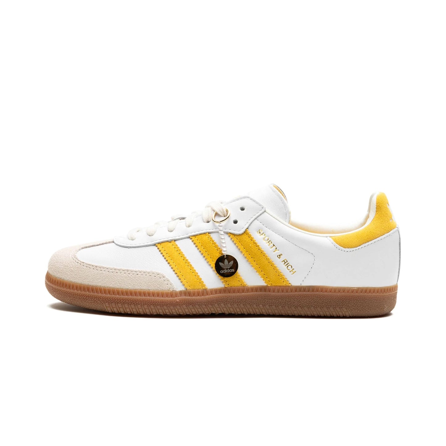 ADIDAS SAMBA OG "SPORTY & RICH - White Bold Gold"