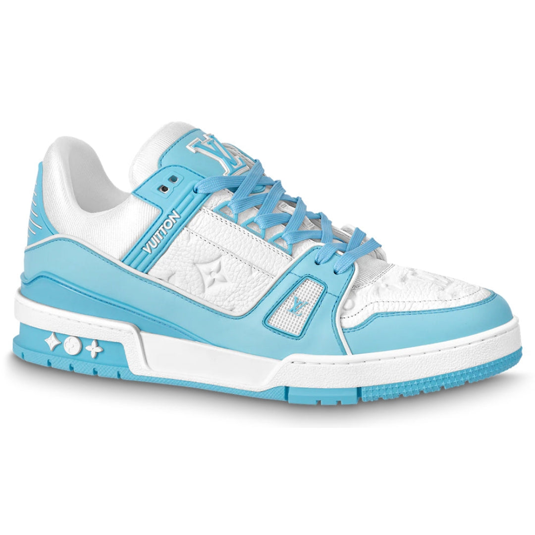 Louis Vuitton Trainer Sneaker "Sky Blue" #1AA6X3
