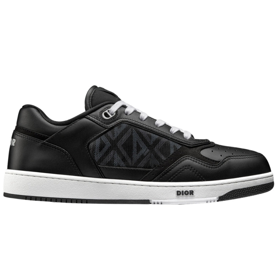 Dior B27 Low 'Black Smooth - White'