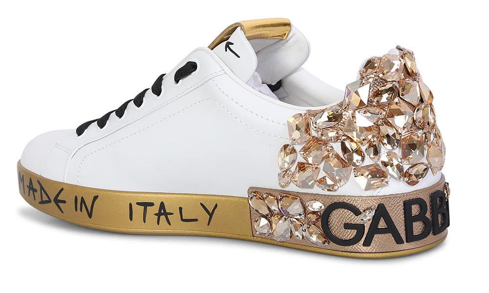 DOLCE & GABBANA Logo Patch Sneakers