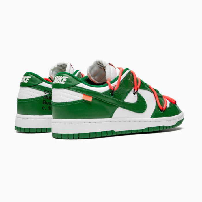 Off-White x Nike Dunk Low 'Pine Green'
