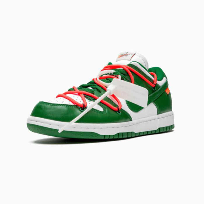 Off-White x Nike Dunk Low 'Pine Green'