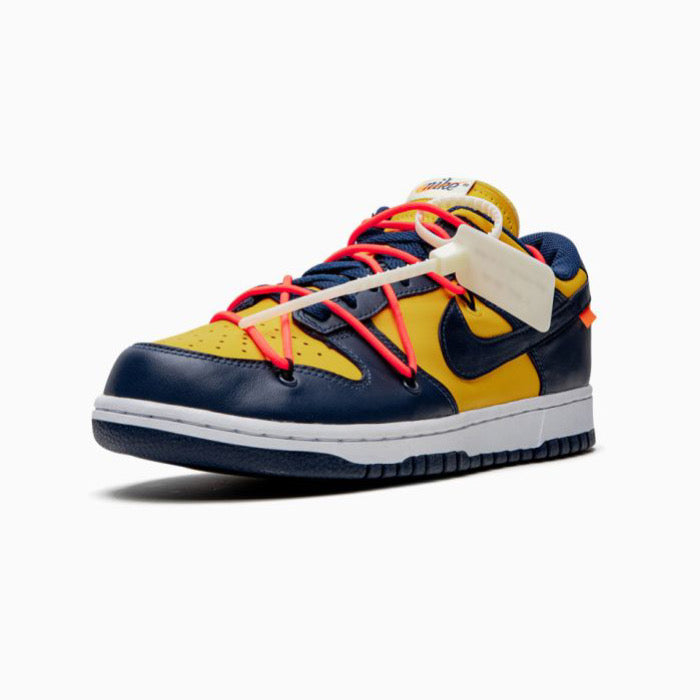 Off-White x Nike Dunk Low 'University Gold'