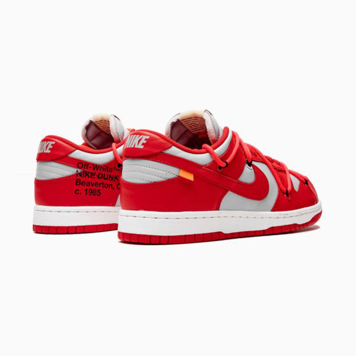 Off-White x Nike Dunk Low 'University Red'