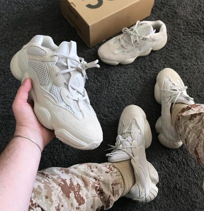 Adidas Yeezy 500 'Bone White'