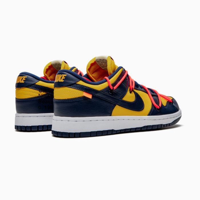 Off-White x Nike Dunk Low 'University Gold'