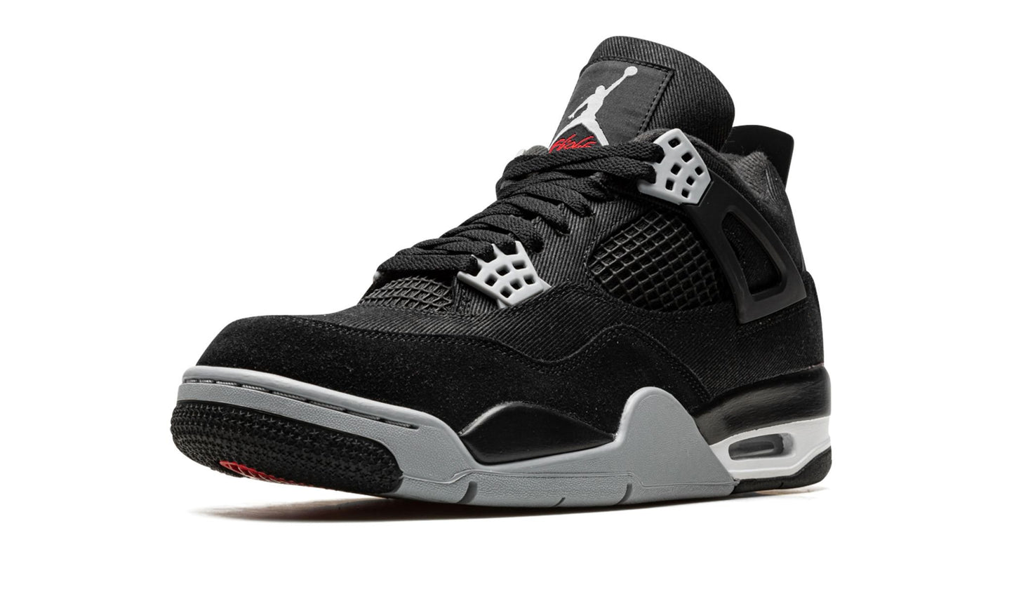 AIR JORDAN 4
"Black Canvas"
