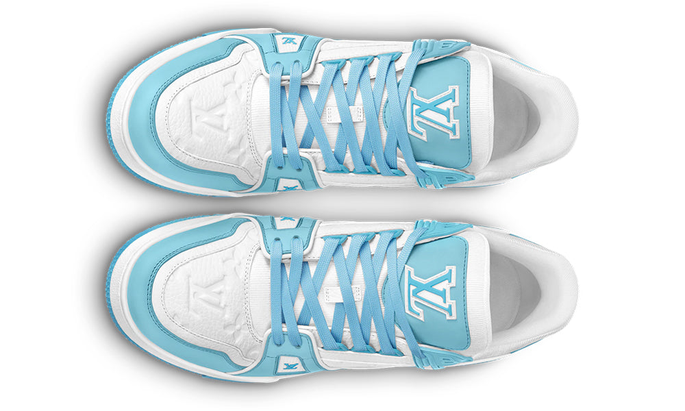Louis Vuitton Trainer Sneaker "Sky Blue" #1AA6X3