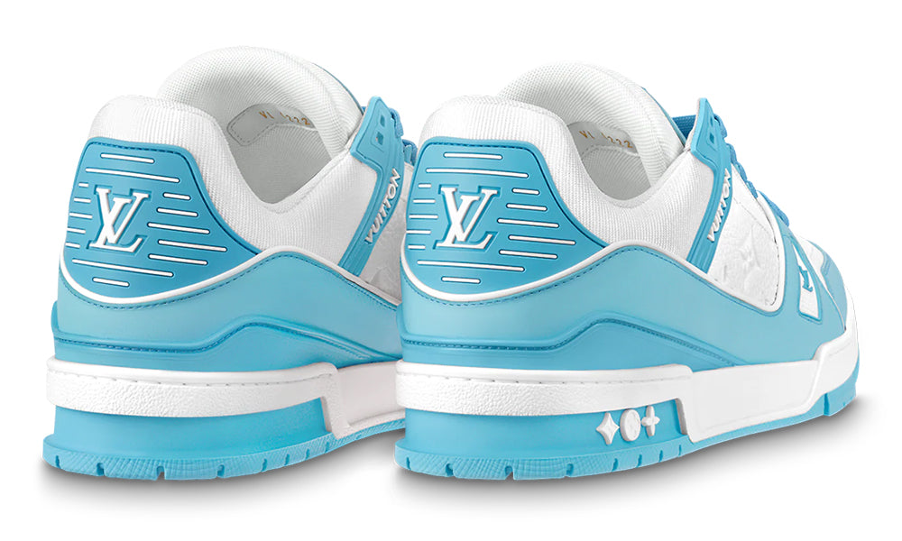 Louis Vuitton Trainer Sneaker "Sky Blue" #1AA6X3