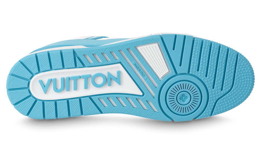 Louis Vuitton Trainer Sneaker "Sky Blue" #1AA6X3
