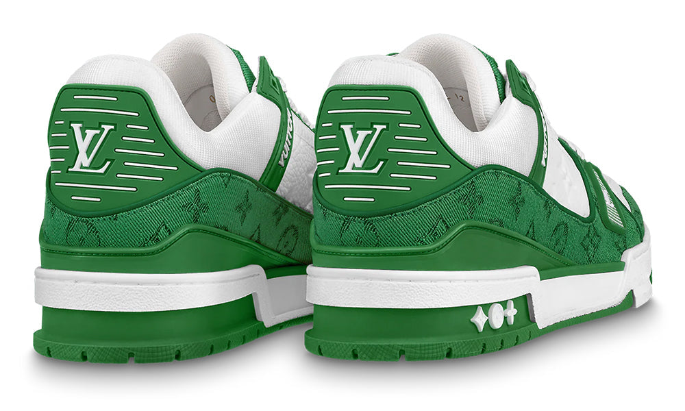 Louis Vuitton Trainer Sneaker "Green" #1A9JHZ
