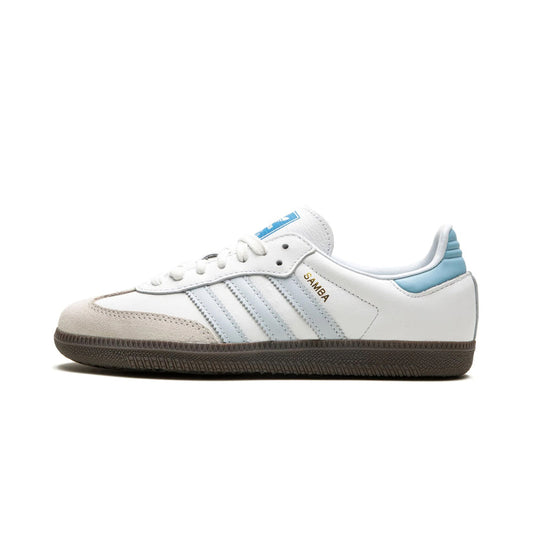 ADIDAS SAMBA OG "White / Halo Blue"