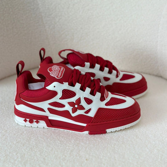 LV LOUIS VUITTON SKATE RED