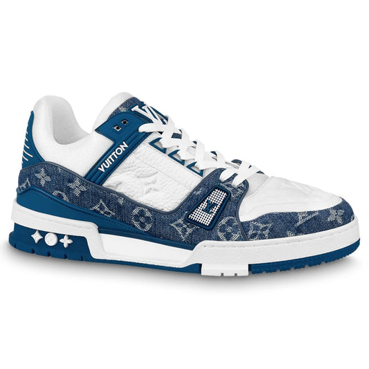 Louis Vuitton Trainer Sneaker "Blue" #1A9JGV