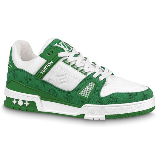 Louis Vuitton Trainer Sneaker "Green" #1A9JHZ