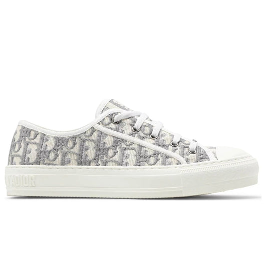 Walk'N'Dior Embroidered Canvas Low 'Grey'
