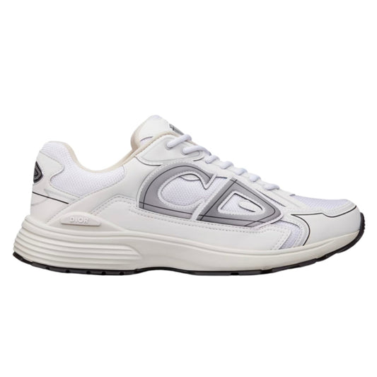 Dior B30 White Mesh And Technical Fabric Low Top Sneakers