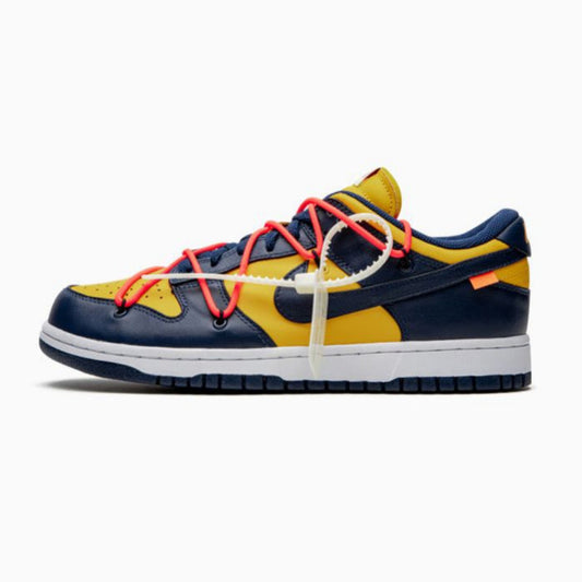 Off-White x Nike Dunk Low 'University Gold'